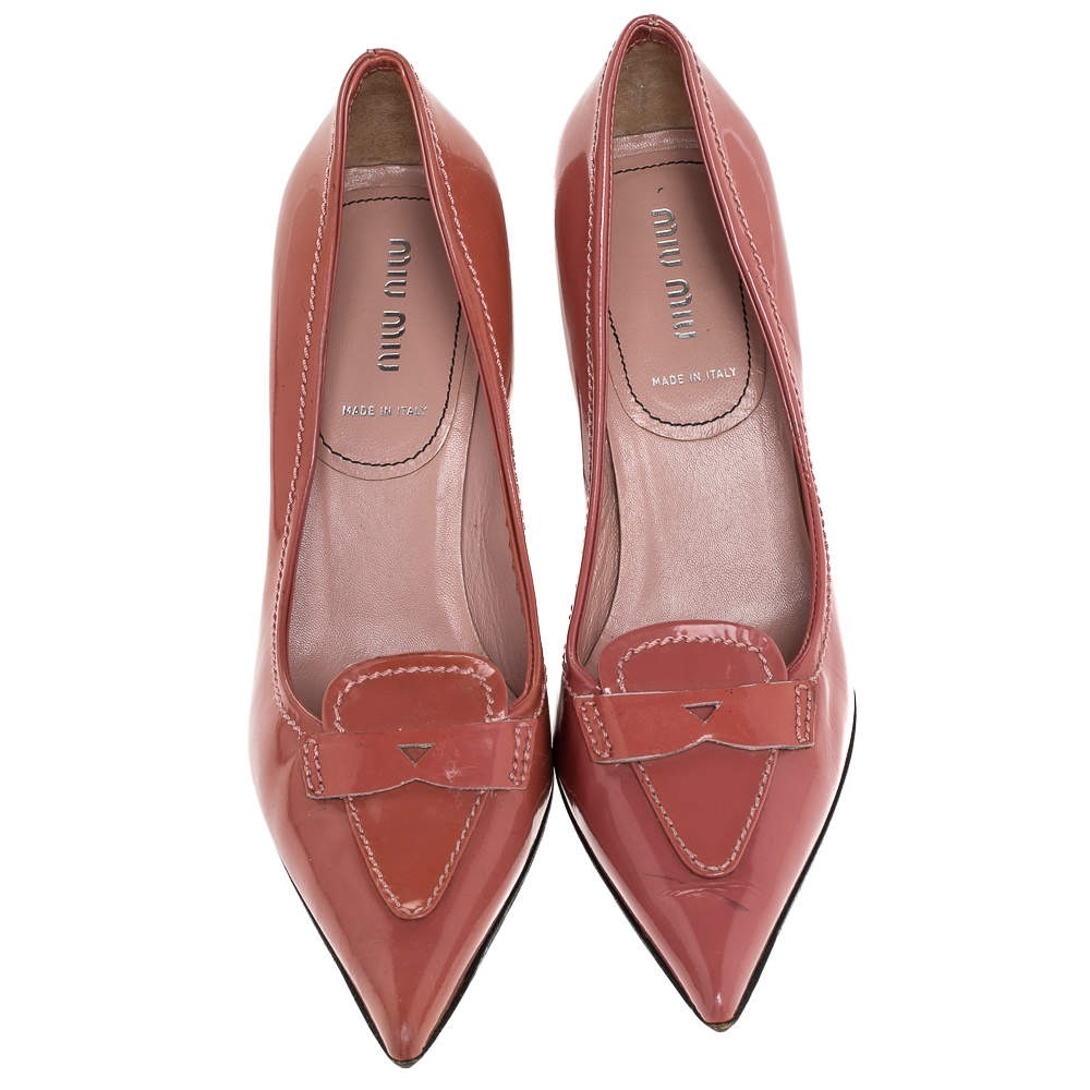 MIU MIU RED PUMPS AUTHENTIC